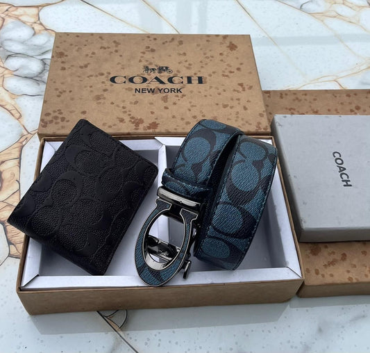 Coach Wallet & Belt