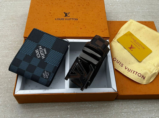 LV Dark Blue wallet (Heavy combo)