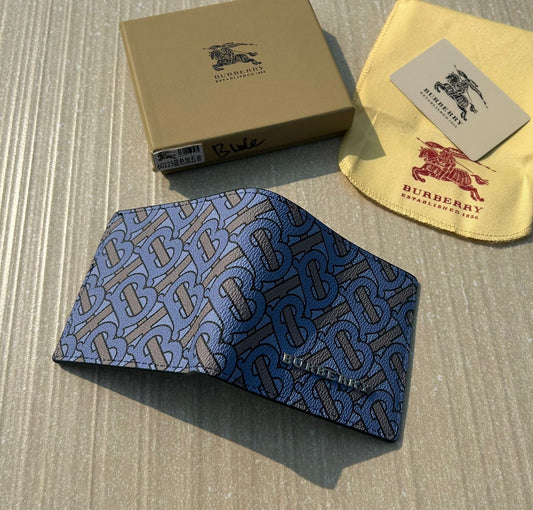 Burberry Blue Wallet