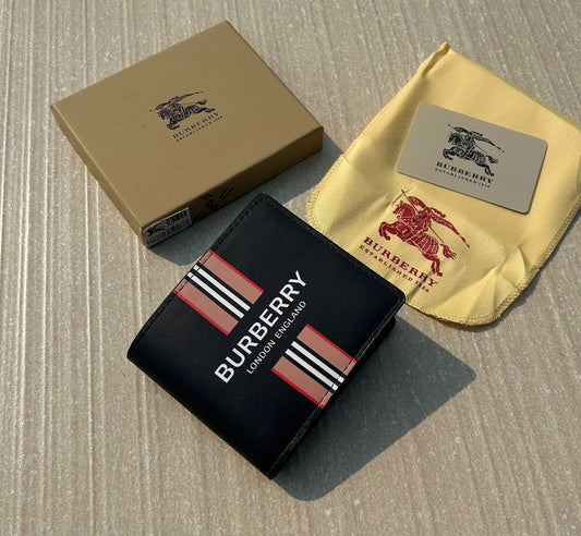 Burberry Black&Orng Wallet