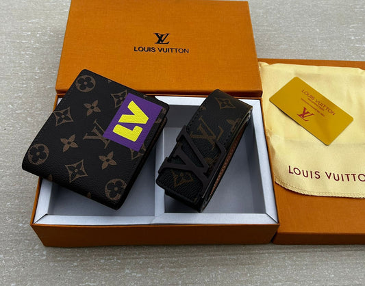 LV wallet & belts (Heavy combo)