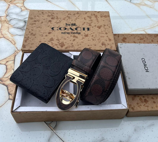 Coach Wallet & Belt