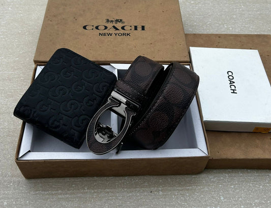 Coach wallet & belt