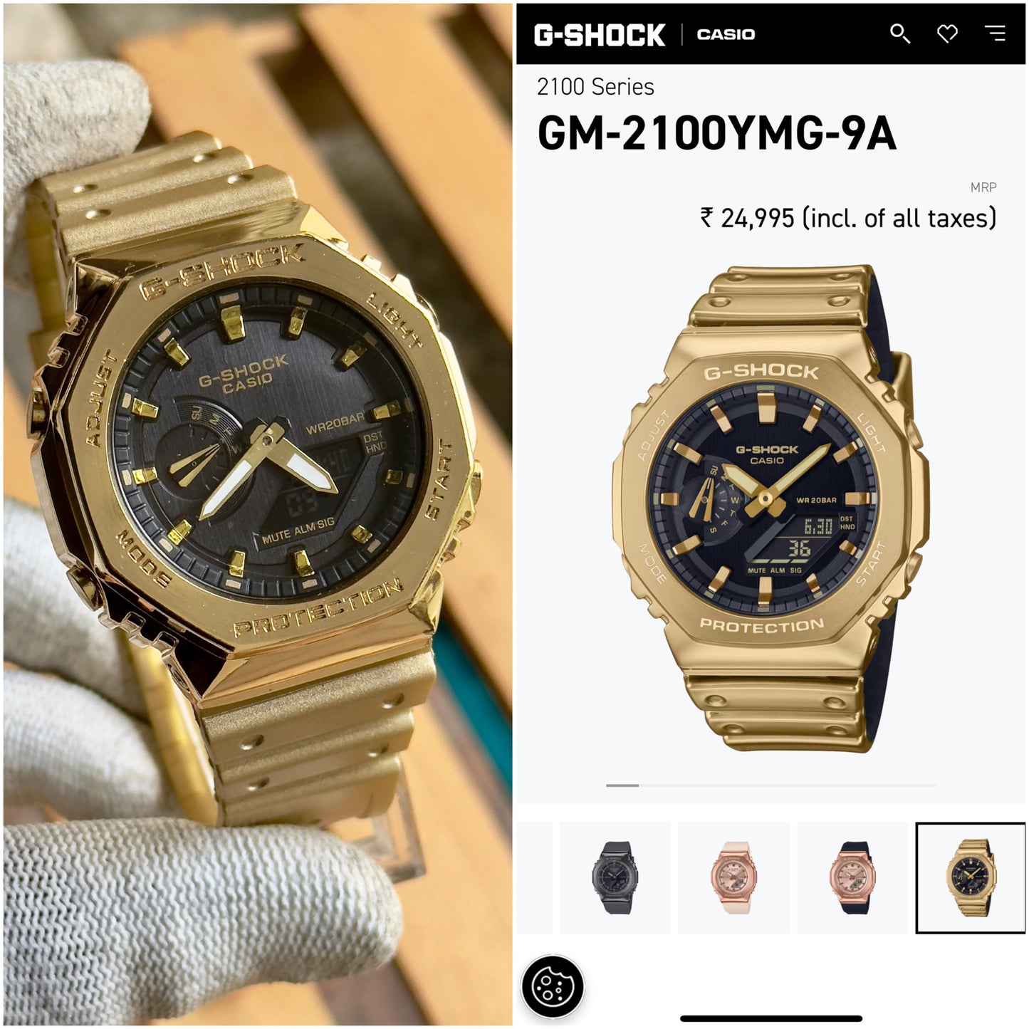 G-Shock Casio GM-2100YMG