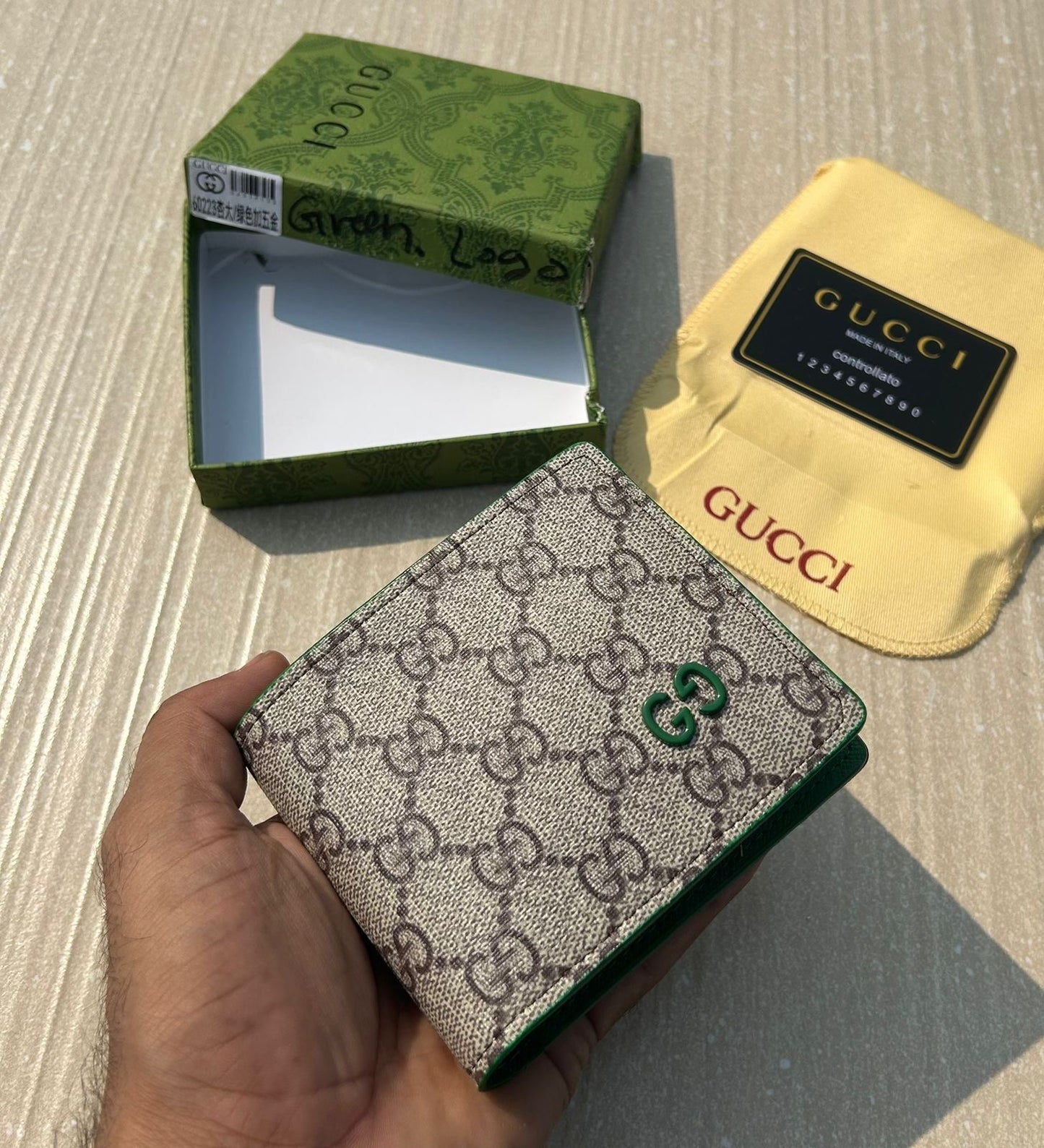 Gučci Monogram Wallets